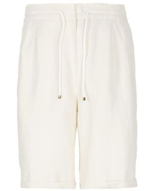 Brunello Cucinelli Shorts - White