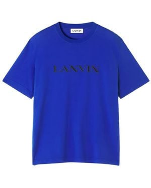 Lanvin T-Shirts And Polos - Blue