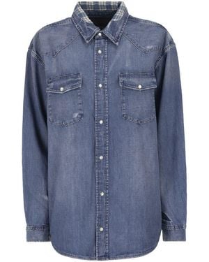 Polo Ralph Lauren Denim Western Shirt - Blue