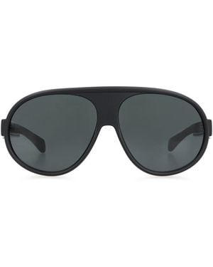 Moncler Vantaj Oval Sunglasses - Gray