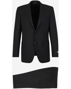 Canali Impeccable Wool Suit - Black