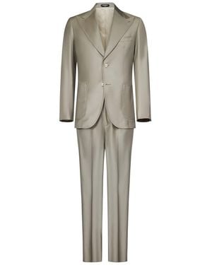 Franzese Collection Franzese Napoli Stefano De Martino Model Suit - Gray