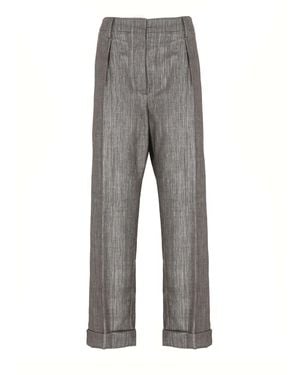 Brunello Cucinelli Trousers - Grey