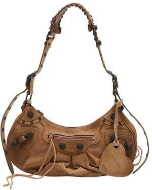 Balenciaga Le Cagole Crossbody S - Brown