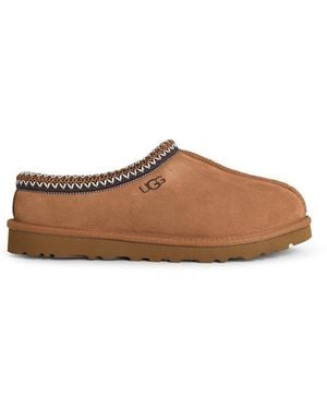 UGG 'Tasman Ii' Chestnut Suede Slippers - Brown