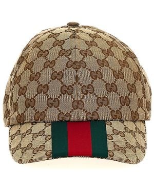 Gucci 'Original Gg' Cap - Natural