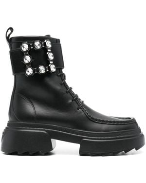 【関税&送料込】Roger Vivier Belle Vivier Black Ankle Boots RVW71330330HR0B999-03.jpg
