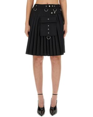 Givenchy Kilt Skirt - Black