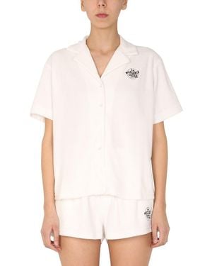 Être Cécile Embroidery Shirt - White