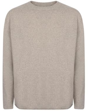 120% Lino Knitwear - Brown