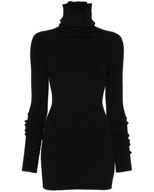Rick Owens Turtle-Neck Sweater - Black