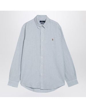 Polo Ralph Lauren Oxford Custom-fit Striped Shirt - Blue