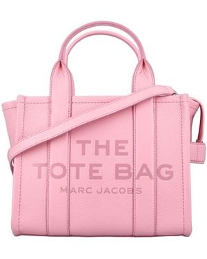 Marc Jacobs The Mini Leather Tote Handbag - Pink