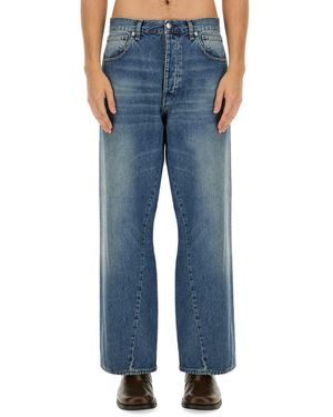 sunflower "Wide Twist" Jeans - Blue