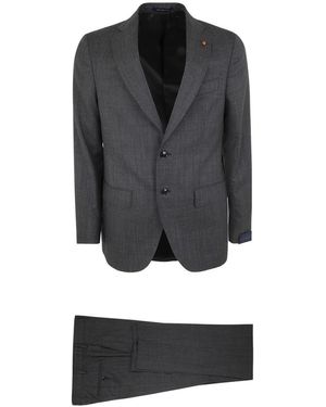 Latorre Two Buttons Suit Clothing - Grey