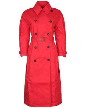Jacquemus Double-Breasted Trench Coat - Red