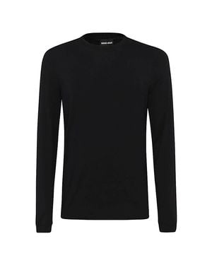 Giorgio Armani Cotton T-Shirt - Black
