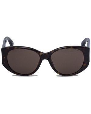 Balenciaga "Bb" Sunglasses - Brown