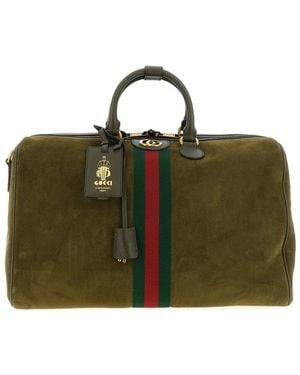 Gucci Medium ' Savoy' Duffel Bag - Green