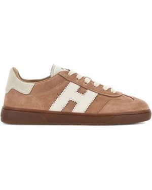 Hogan Flat Shoes - Brown