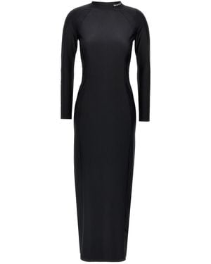 T By Alexander Wang 'Rashguard' Dress - Black