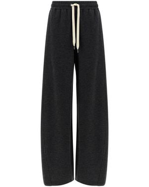 Brunello Cucinelli Cashmere Sweatpants - Black