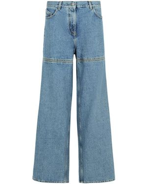 The Attico Blue Cotton Jeans