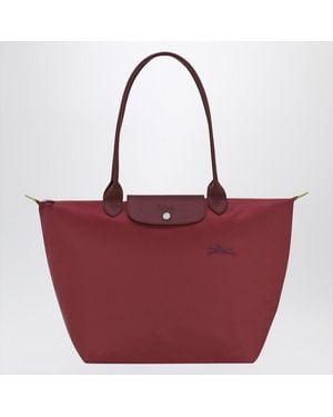 Longchamp Pomegranate-Coloured L Le Pliage Bag