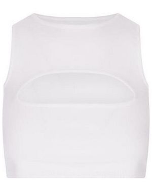 DSquared² Top Cut Out - White