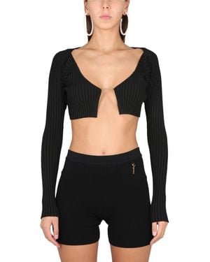 Jacquemus Le Maille Pralù Top - Black