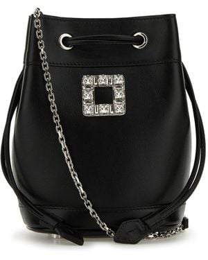 ショルダーバッグ・ポシェット Roger Vivier Tres Vivier Aumoniere Roger Vivier Tres Vivier Aumoniere Fur Black (Roger Vivier