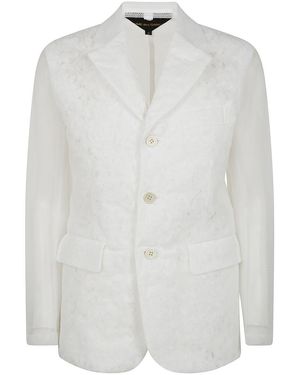 Comme des Garçons Jacket - White