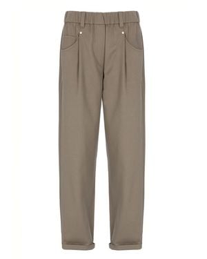 Brunello Cucinelli Pants - Gray