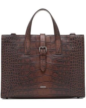 Emporio Armani Tote Bag - Brown