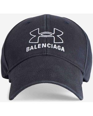 Balenciaga X Under Armour Logo Baseball Cap - Blue