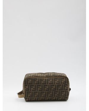 Fendi Ff Beauty Case - Green