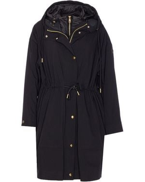 Moncler Coats - Blue
