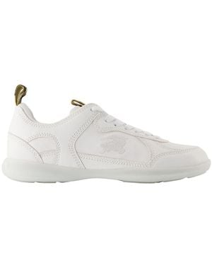 Burberry Lf Blade Trainers - White