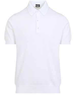 Kiton Cotton Polo - White