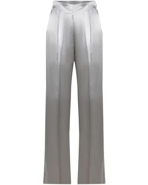 Alberta Ferretti Trousers - Grey