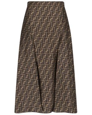 Fendi Skirts - Brown