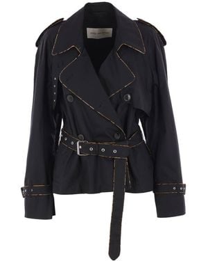 Dries Van Noten Coats - Black