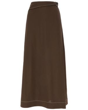 シルクスカート★送料関税込み★Tory Burch★PLEATED SILK SKIRT Printed Pleated Silk Skirt: Women's Designer Bottoms | Tory