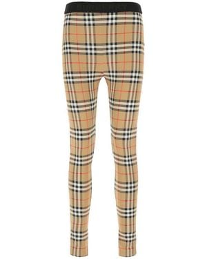 Burberry Pants & Shorts - Natural