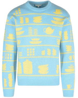 JW Anderson Light Wool Sweater - Blue