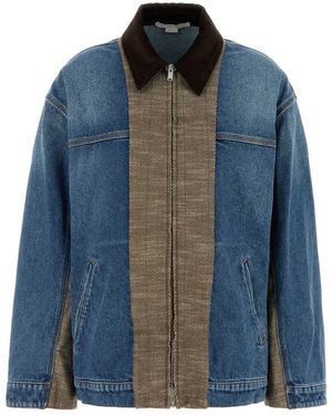 Stella McCartney Jackets And Vests - Blue