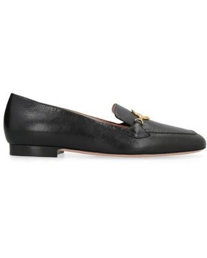 Bally Obrien Leather Loafers - Black