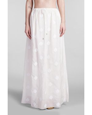 Holy Caftan Gown Lev Skirt - White