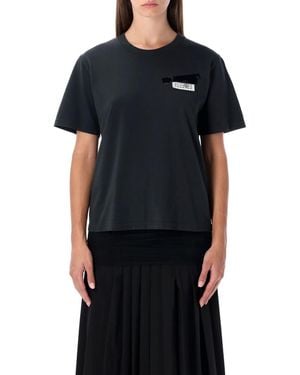 MM6 by Maison Martin Margiela Wool-Blend Pleated Midi Skirt - Black