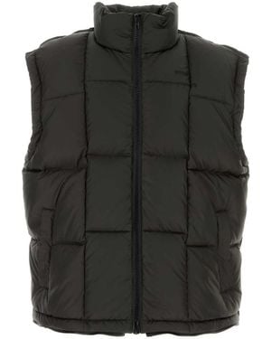 Vetements Dark Polyester Down Jacket - Black